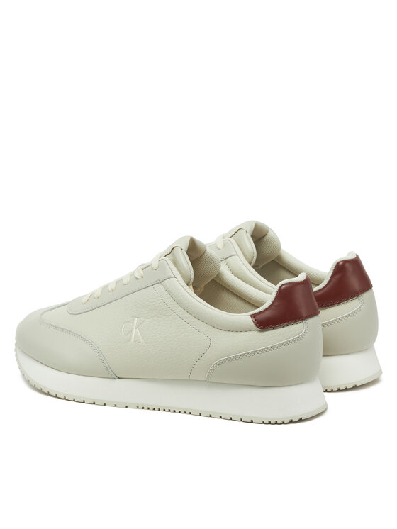 Calvin Klein Jeans Сникърси Calvin Klein Jeans Runner Laceup Tc YM0YM01187 Бежов