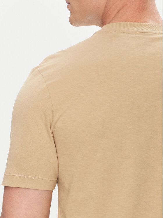 HUGO HUGO Футболка Dusplit 50542784 Бежевий Regular Fit