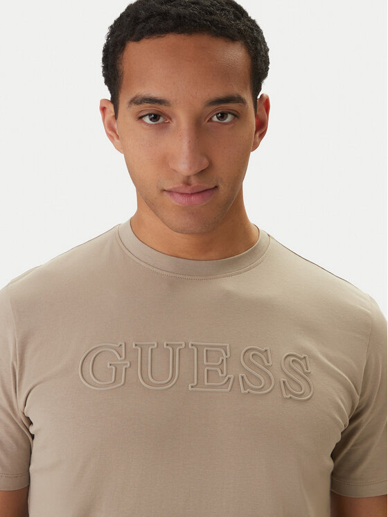 Guess Guess Camiseta Z2YI11 J1314 Beis Regular Fit