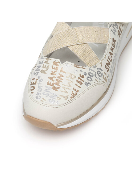 Remonte Polobotky Remonte D1G05-80 Bílá