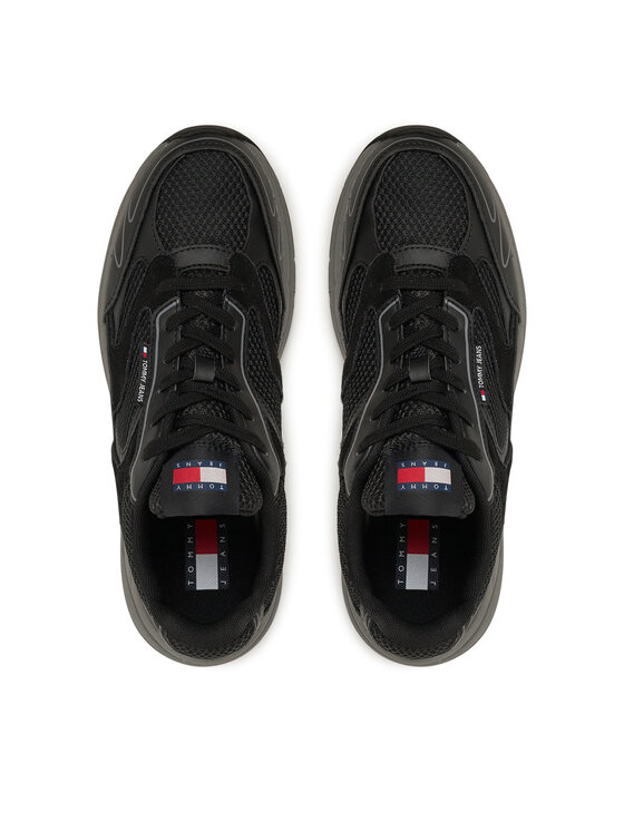 Tommy Jeans Snīkeri Tommy Jeans The Coney EM0EM01520 Melns