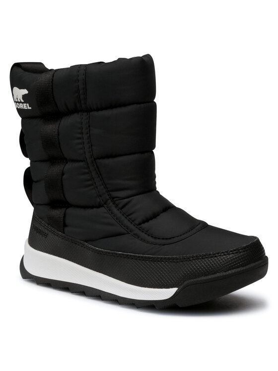 Sorel Stivali da neve Sorel Youth Whitney II Puffy Mid NY3873 Nero