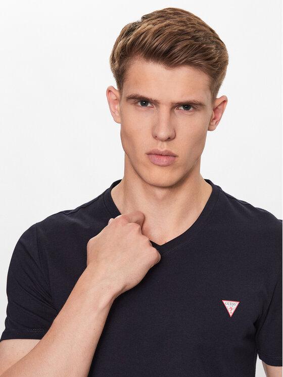 Guess Guess T-shirt M2YI37 I3Z14 Blu scuro Slim Fit