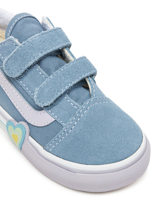 Vans Zapatillas de tenis Vans Old Skool V Heart VN000D4SCFL1 Azul