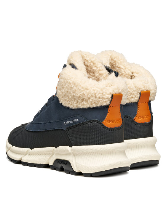 Geox Gležnjače Geox J Flexyper Plus J56LCB 0ME50 C4218 S Tamnoplava