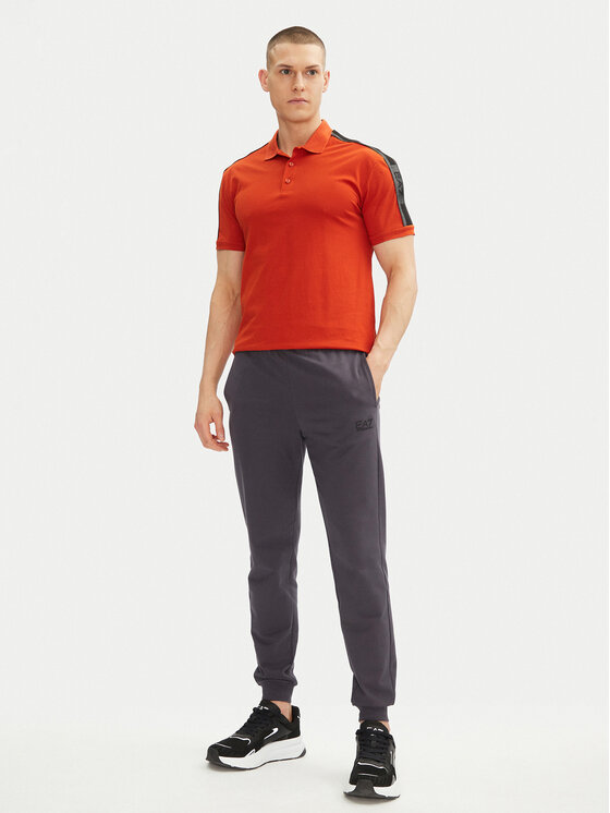 EA7 Emporio Armani EA7 Emporio Armani Polo 7M000139 AF10375 U3012 Narančasta Regular Fit