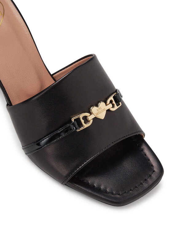 LOVE MOSCHINO Шльопанці LOVE MOSCHINO JA28075G1MIA400A Чорний