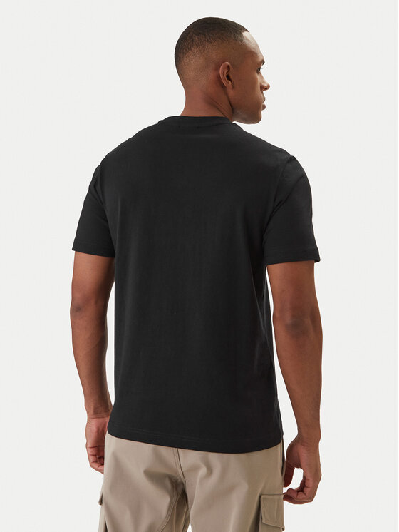 Napapijri Napapijri Camiseta S-Box Logo NP0A4IFL Negro Regular Fit
