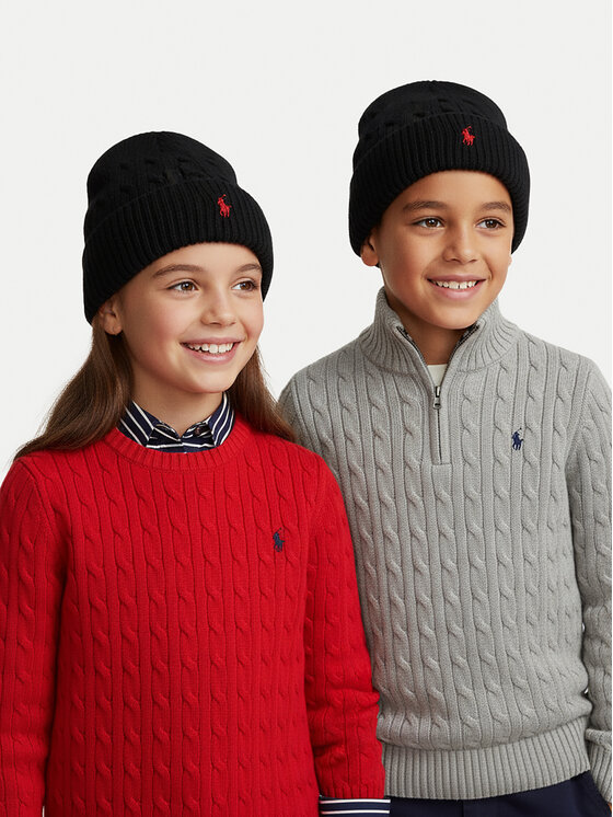 Polo Ralph Lauren Шапкa Polo Ralph Lauren 323980663003 Чорний