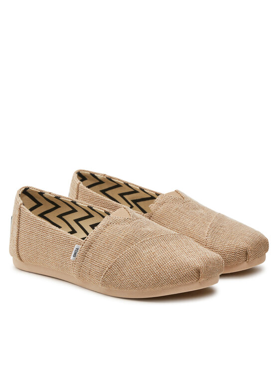 Toms Tenisky Toms Alpargata 10017741 Béžová