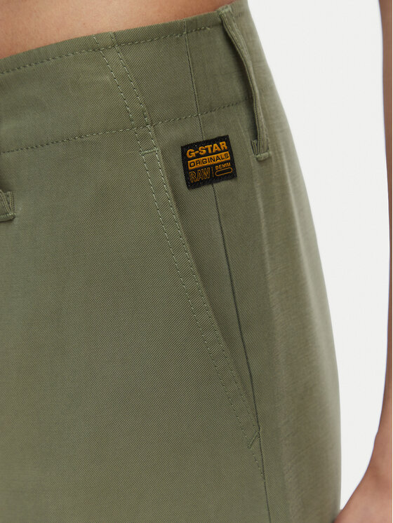 G-STAR G-Star Raw Σορτς υφασμάτινο Bermuda Cargo D29016-D522 Σκούρο πράσινο Relaxed Fit
