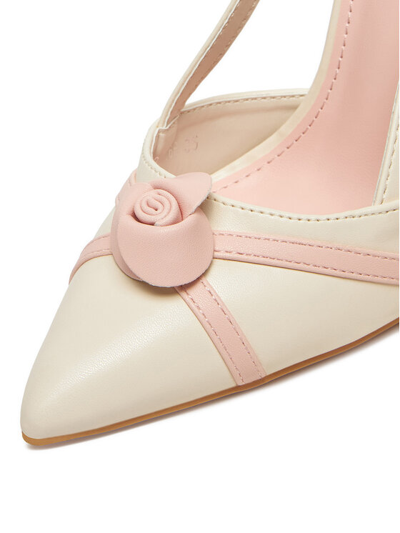 DeeZee Туфлі на шпильці DeeZee HT92831-166 Écru