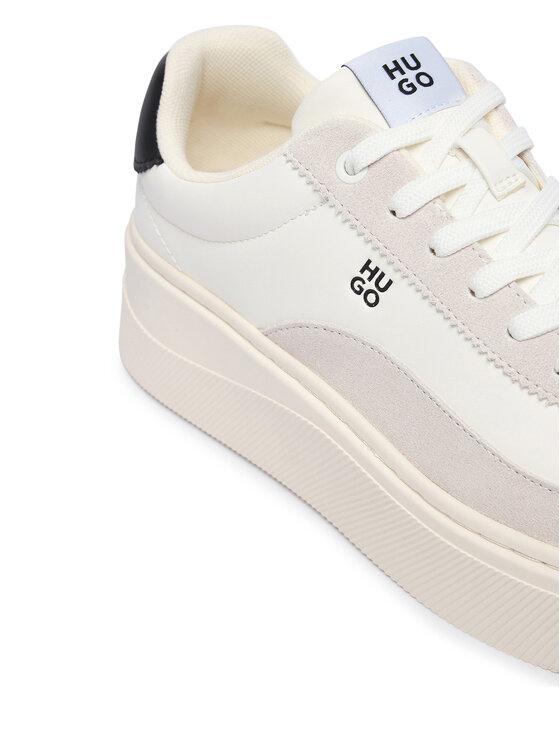 HUGO Sneakersy HUGO Lyzzplt 50573912 Biela
