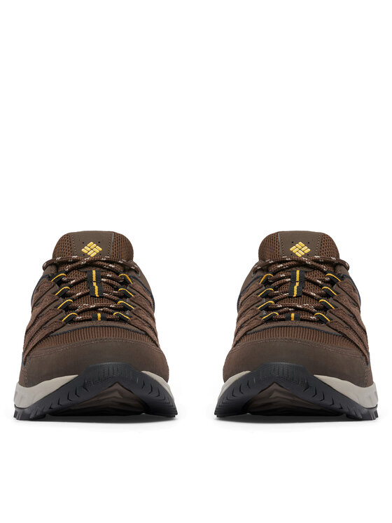 Columbia Trekingová obuv Columbia Strata Trail™ Low Waterproof 2076891 Hnědá