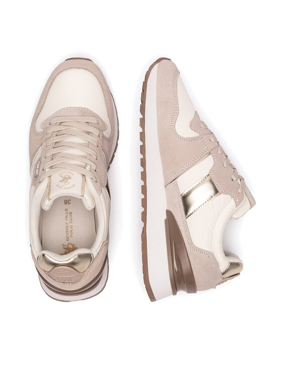 Beverly Hills Polo Club Sneakersy Beverly Hills Polo Club W-3C098-2A324 Beżowy