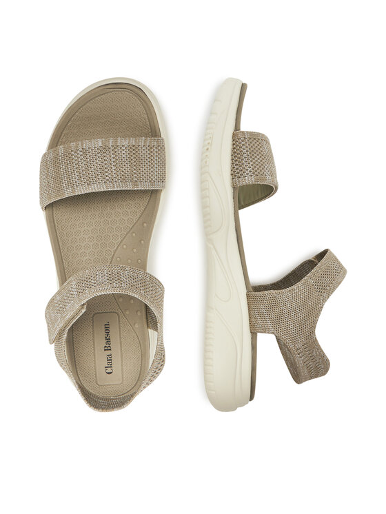 Clara Barson Босоніжки Clara Barson R25SS02835 Бежевий
