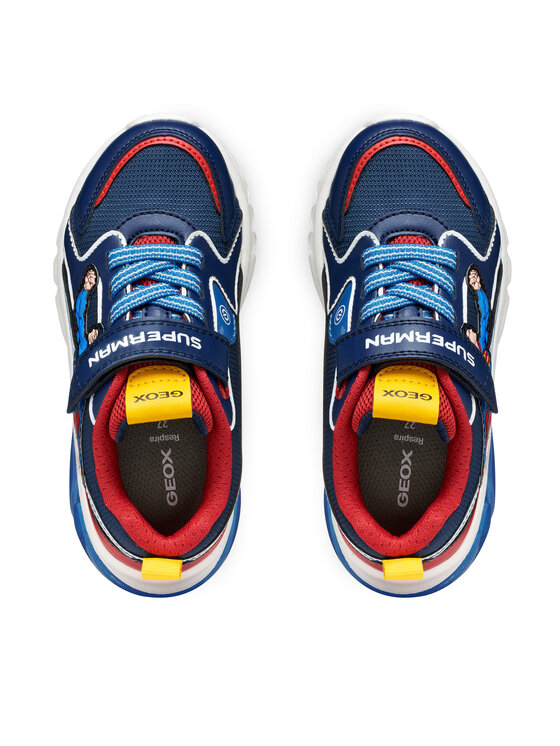 Geox Sneakersy Geox J Ciberdron J56LBD 05411 C0200 M Modrá