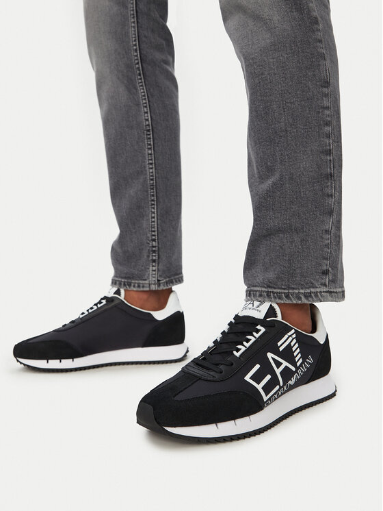 EA7 Emporio Armani Sneakersy EA7 Emporio Armani 7X000541 AF18609 MZ175 Čierna