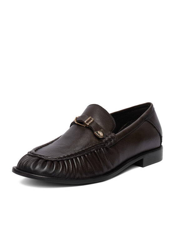 U.S. Polo Assn. Slipper U.S. Polo Assn. EO-LUFI001W/GL1 Dunkelbraun