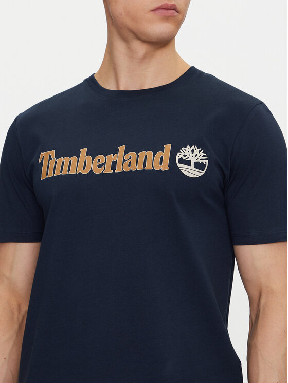 Timberland Timberland Camiseta TB0A5UPQ Azul marino Regular Fit