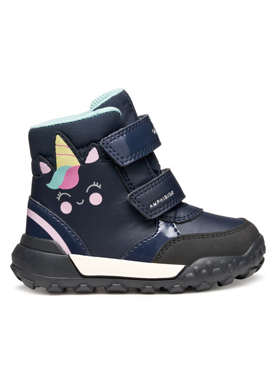 Geox Škornji za sneg Geox B Trekkyup B Ab B566MD 054FU C4002 S Mornarsko modra