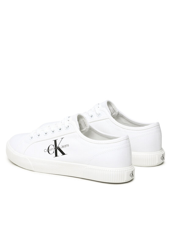Calvin Klein Jeans Teniși Calvin Klein Jeans YW0YW00482 Alb