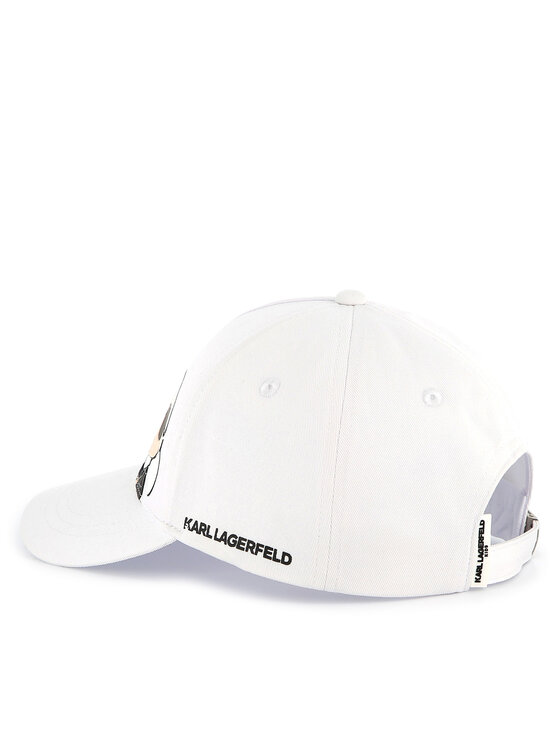 KARL LAGERFELD Baseball sapka KARL LAGERFELD Z30393 Fehér