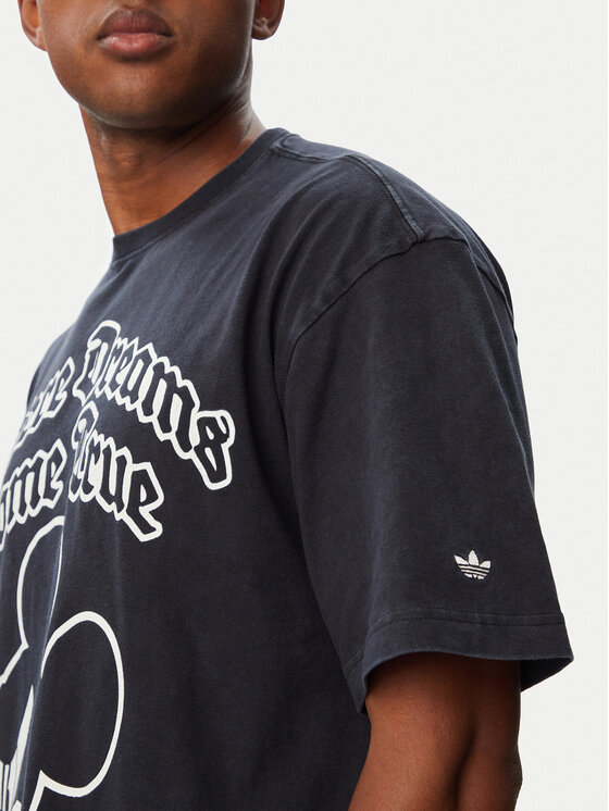adidas adidas Camiseta Adidas Disney Mickey Mouse Dreams IA4402 Negro Loose Fit