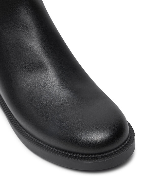 MICHAEL Michael Kors Jātnieku stila puszābaki MICHAEL Michael Kors Hazel Chelsea Bootie 40F4HZMEFL Melns