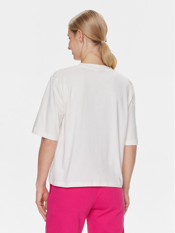 Guess Guess T-Shirt V4RI07 K8FQ4 Λευκό Boxy Fit