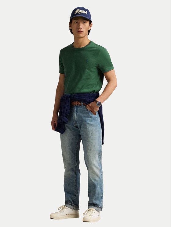 Polo Ralph Lauren Polo Ralph Lauren Футболка 710671438425 Зелений Custom Slim Fit