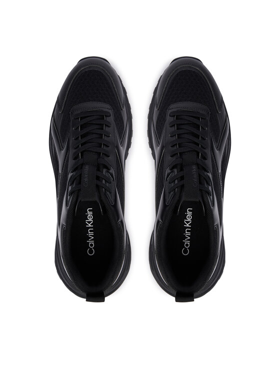 Calvin Klein Sneakers Calvin Klein Hike Runner Ckstripe Met Mix Mat HM0HM02341 Nero