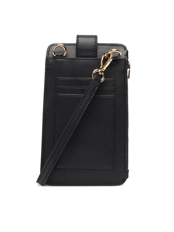 Tommy Hilfiger Telefona apvalks Tommy Hilfiger Th Icon Phone Wallet AW0AW18137 Melns