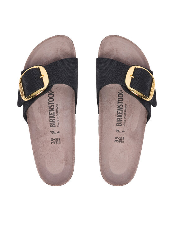 Birkenstock Шльопанці Birkenstock Madrid Big Buckle 1032965 Чорний