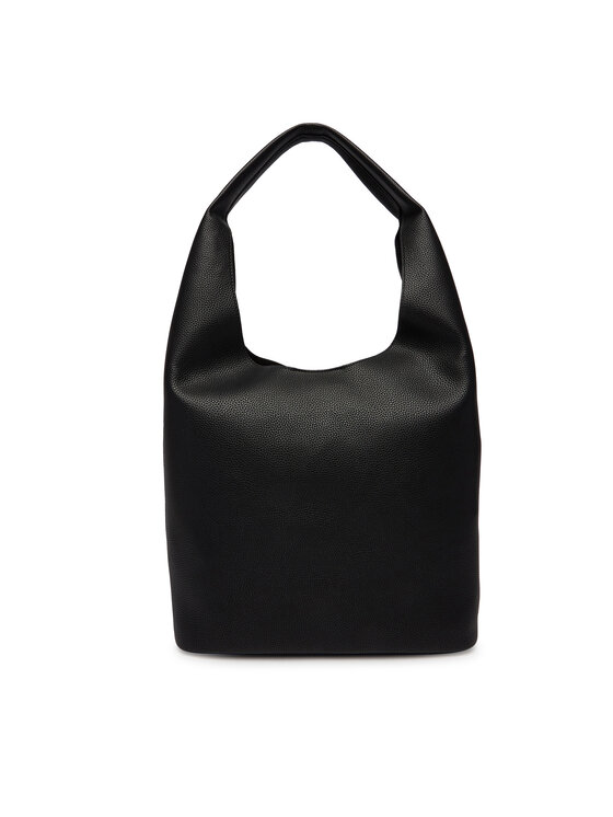 Calvin Klein Rankinė Calvin Klein Slouchy Pebble Medium Bag LV04F3596G Juoda