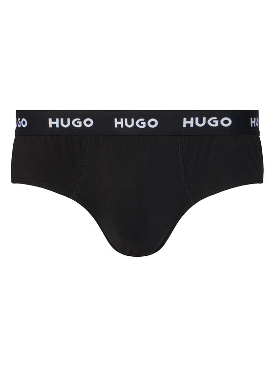 HUGO HUGO Conjunto de slips Hipbrief Triple 50532570 Negro