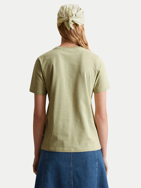 Marc O'Polo Denim Marc O'Polo Denim Camiseta 500 0006 452 Verde Regular Fit
