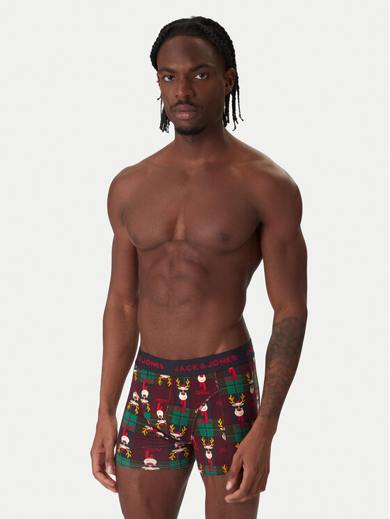 Jack & Jones Jack & Jones Bokserių komplektas Rudolph 12285150 Tamsiai mėlyna