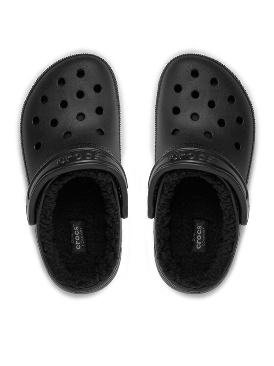 Crocs Шльопанці Crocs Classic Lined Clog 203591 Чорний