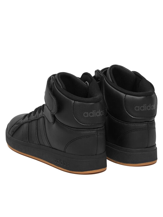 adidas Αθλητικά adidas Grand Court Mid K JR0804 Μαύρο