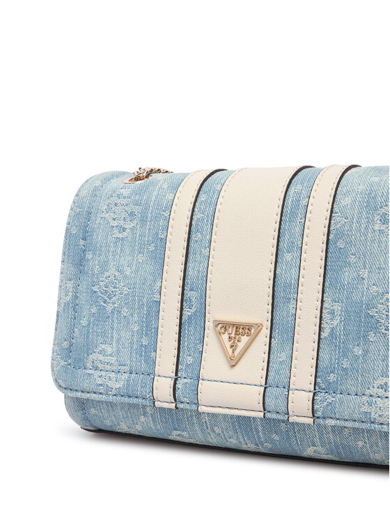 Guess Geantă Guess Noelle II HWDL96 72210 Albastru deschis