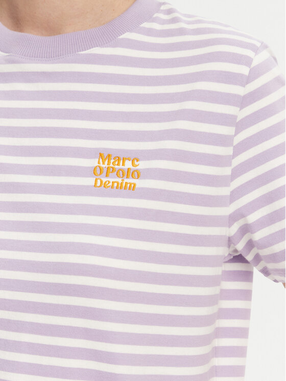 Marc O'Polo Denim Marc O'Polo Denim Футболка 500 0005 953 Фіолетовий Relaxed Fit