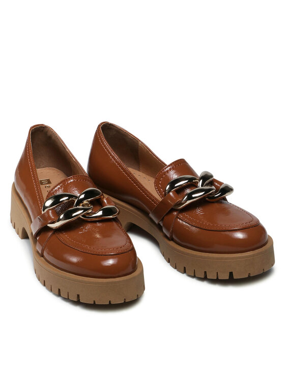 Nessi Loafersy Nessi 21080 Brązowy