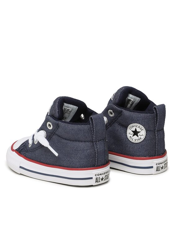 Converse Modne superge Converse Chuck Taylor All Star Street A03643C Mornarsko modra