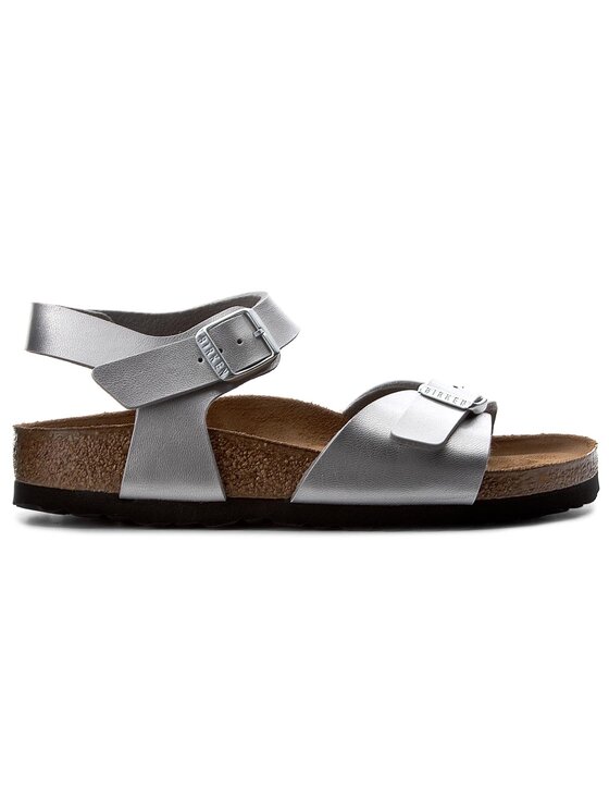 Birkenstock Basutės Birkenstock Rio Kids 0731483 Sidabrinė