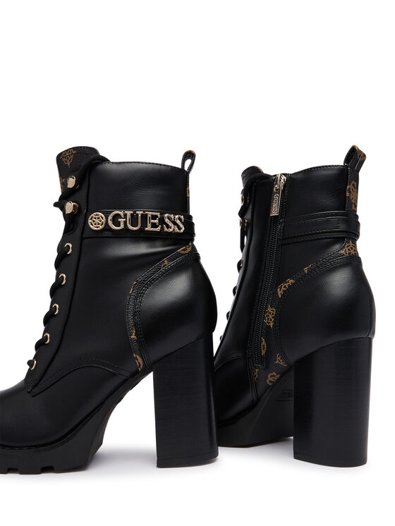 Guess Ботильйони Guess FLFNEE ELE10 Чорний