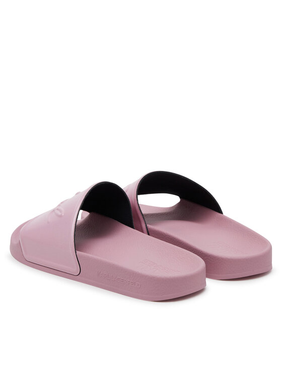 KARL LAGERFELD Шльопанці KARL LAGERFELD Kondo 2.0 KL80910 Рожевий
