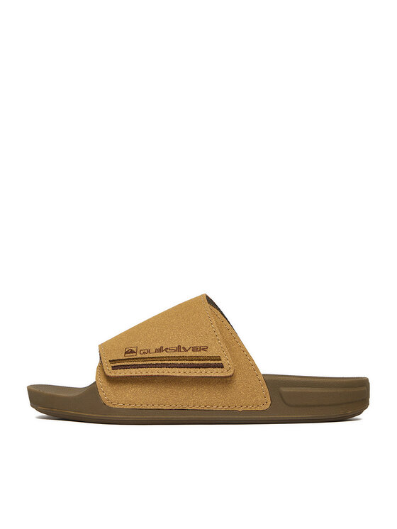 Quiksilver Шльопанці Quiksilver EO-POCHI SUEDE CQ10164YT Бежевий
