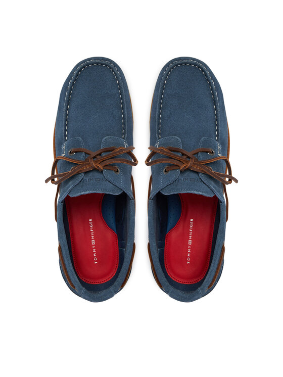 Tommy Hilfiger Półbuty Tommy Hilfiger FM0FM05387 Niebieski