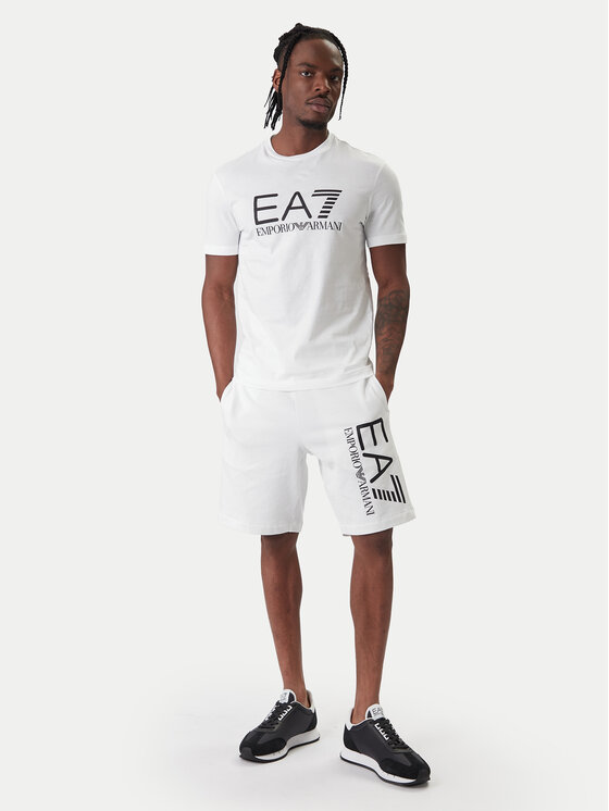 EA7 Emporio Armani EA7 Emporio Armani Camiseta 7M001412 AF22264 U0002 Blanco Regular Fit
